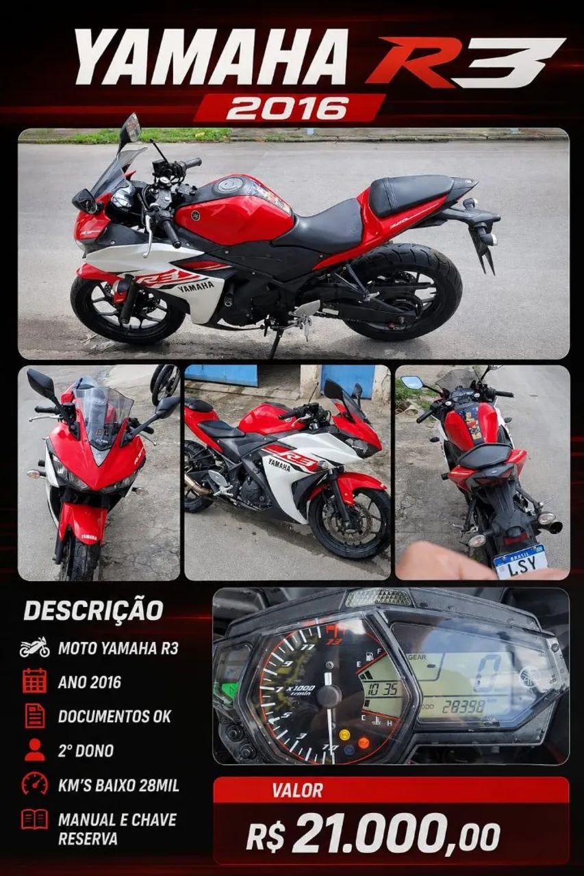 R3 YAMAHA YZF  - Foto 4