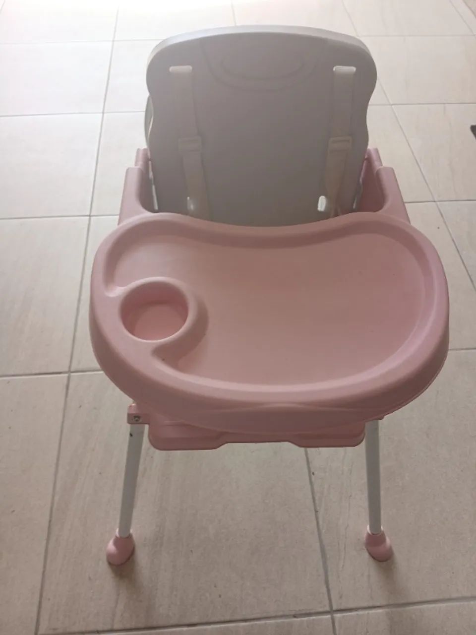 Cadeira De Alimentação Portátil 3em1 Styll Baby Cor Rosa - Foto 2