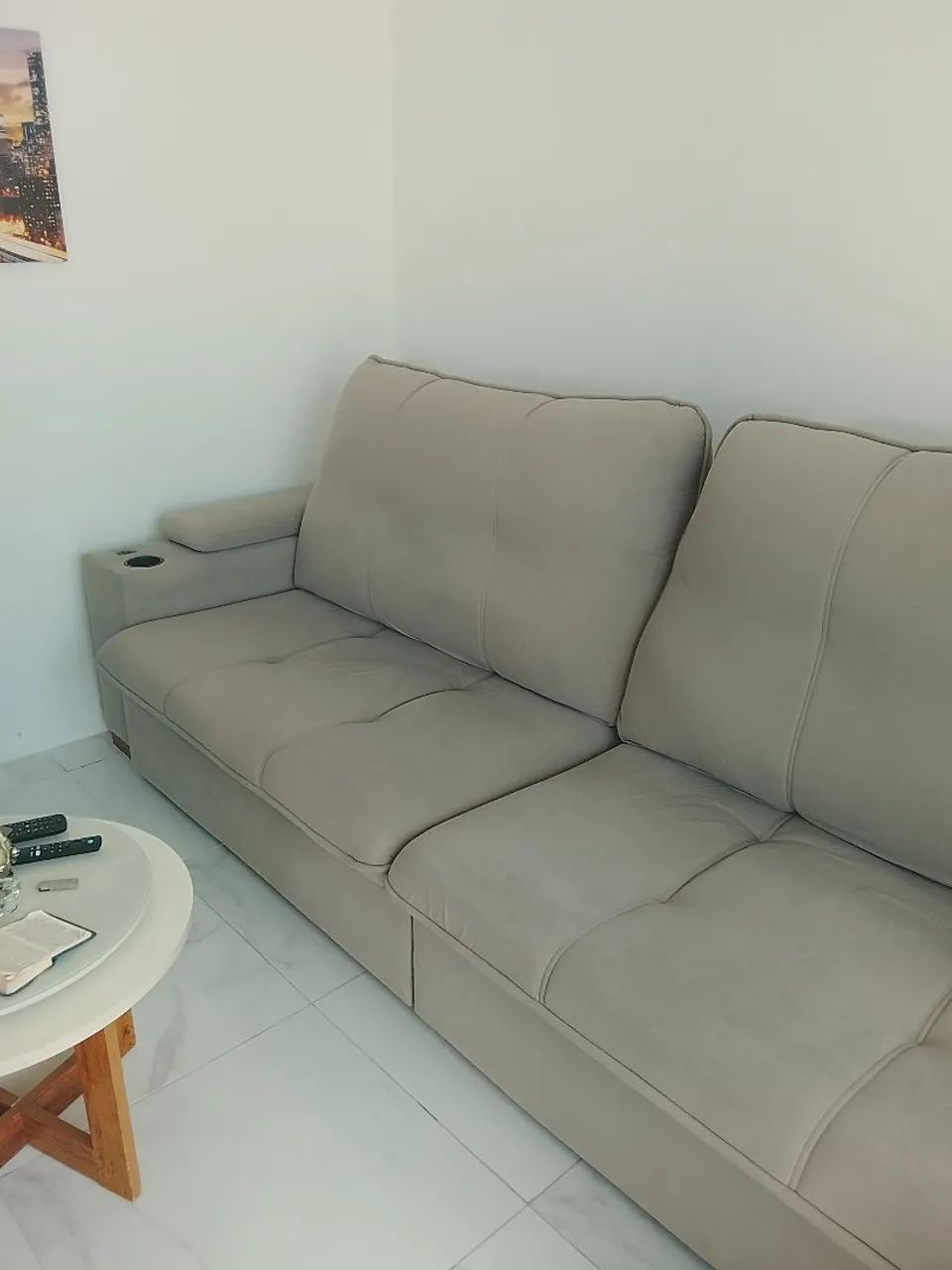 Vende-se sofá retrátil usado - Foto 4