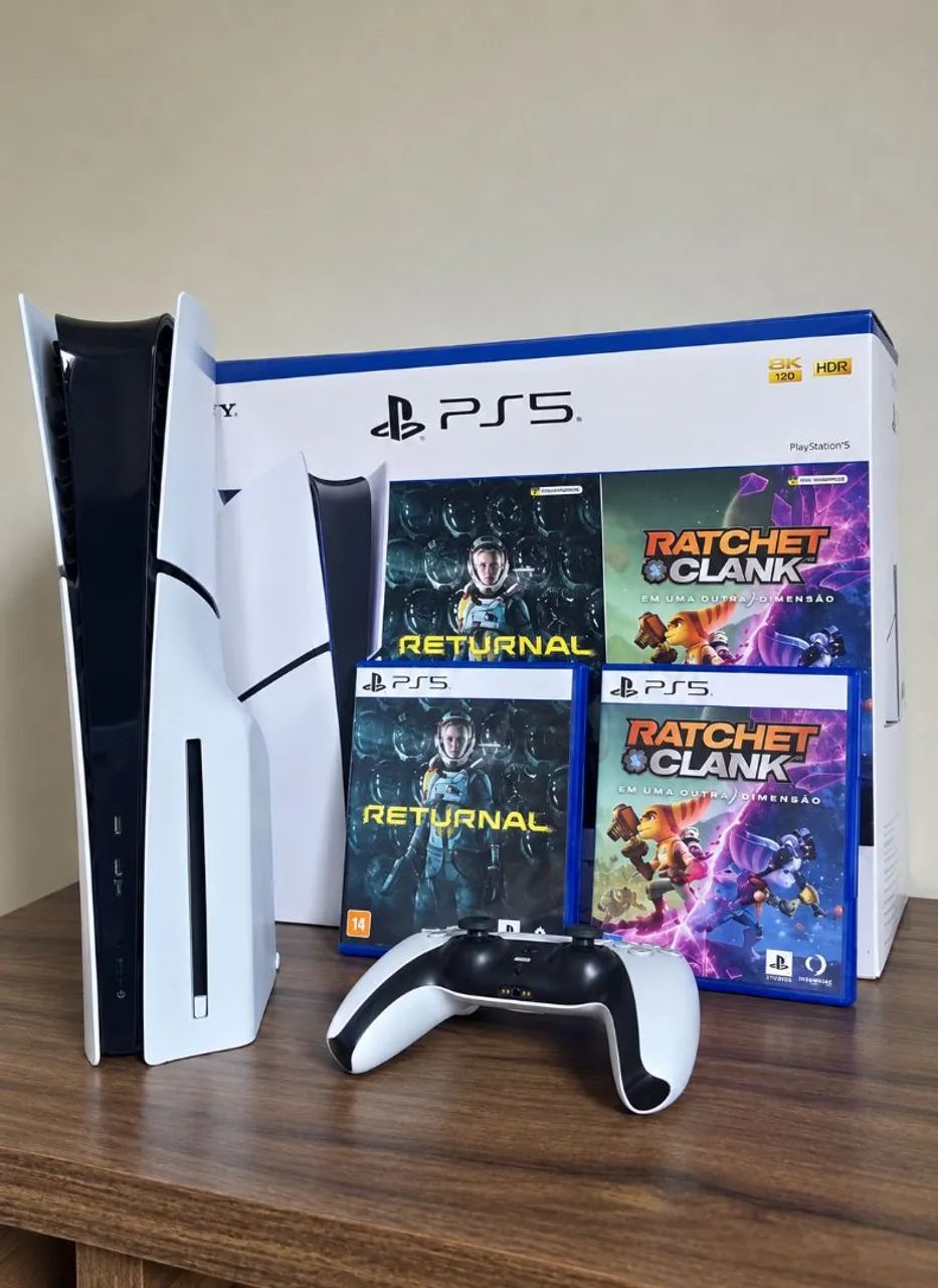 Ps5 slim mídia fisica 