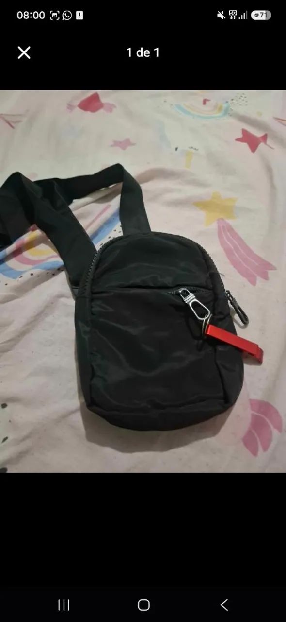 Bolsa impermeável preta