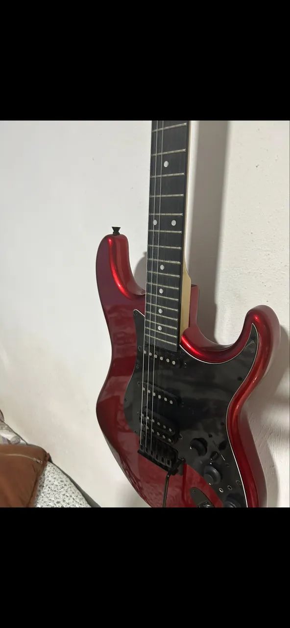 Guitarra e pedaleira  - Foto 2