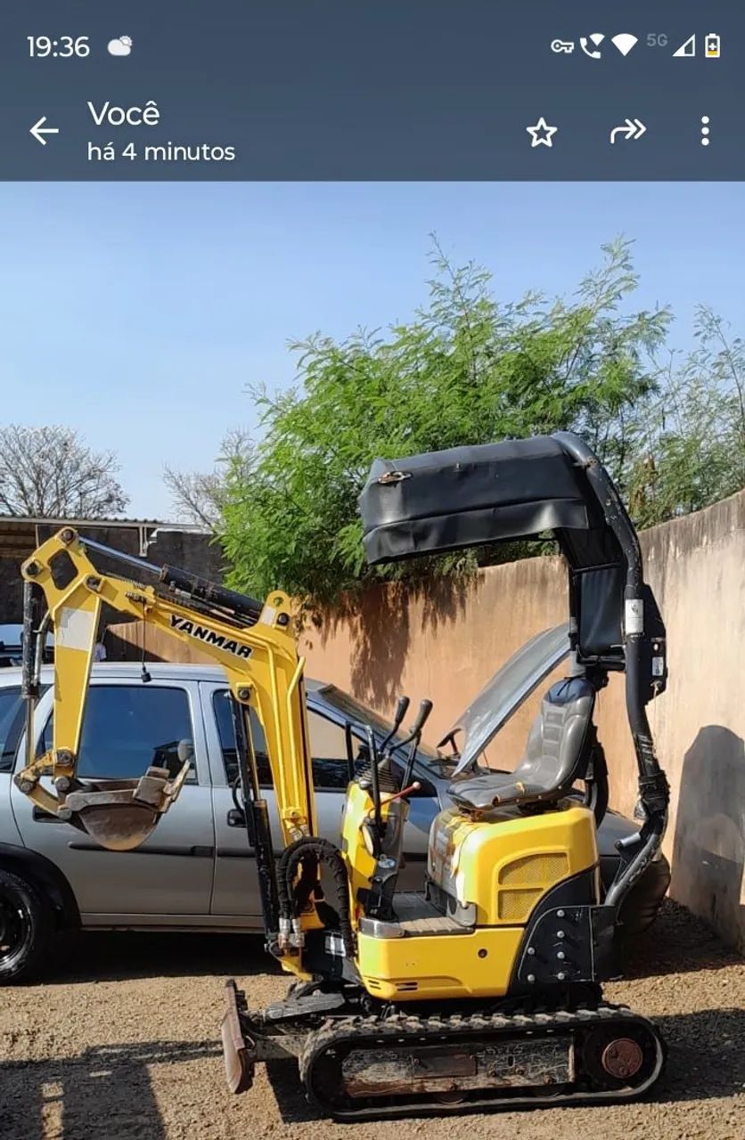 Mini escavadeira  - Foto 3