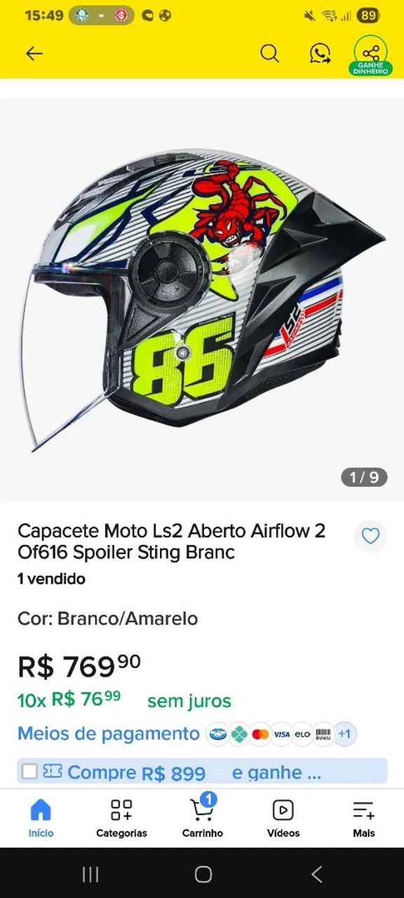 Capacete LS2 - Foto 4