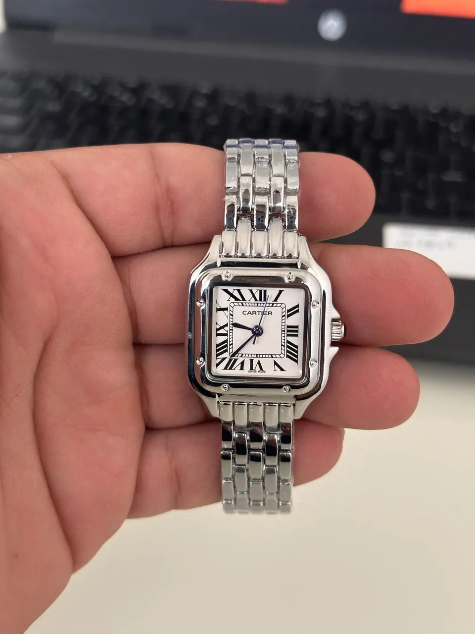 relógio cartier pantere silver - Foto 5