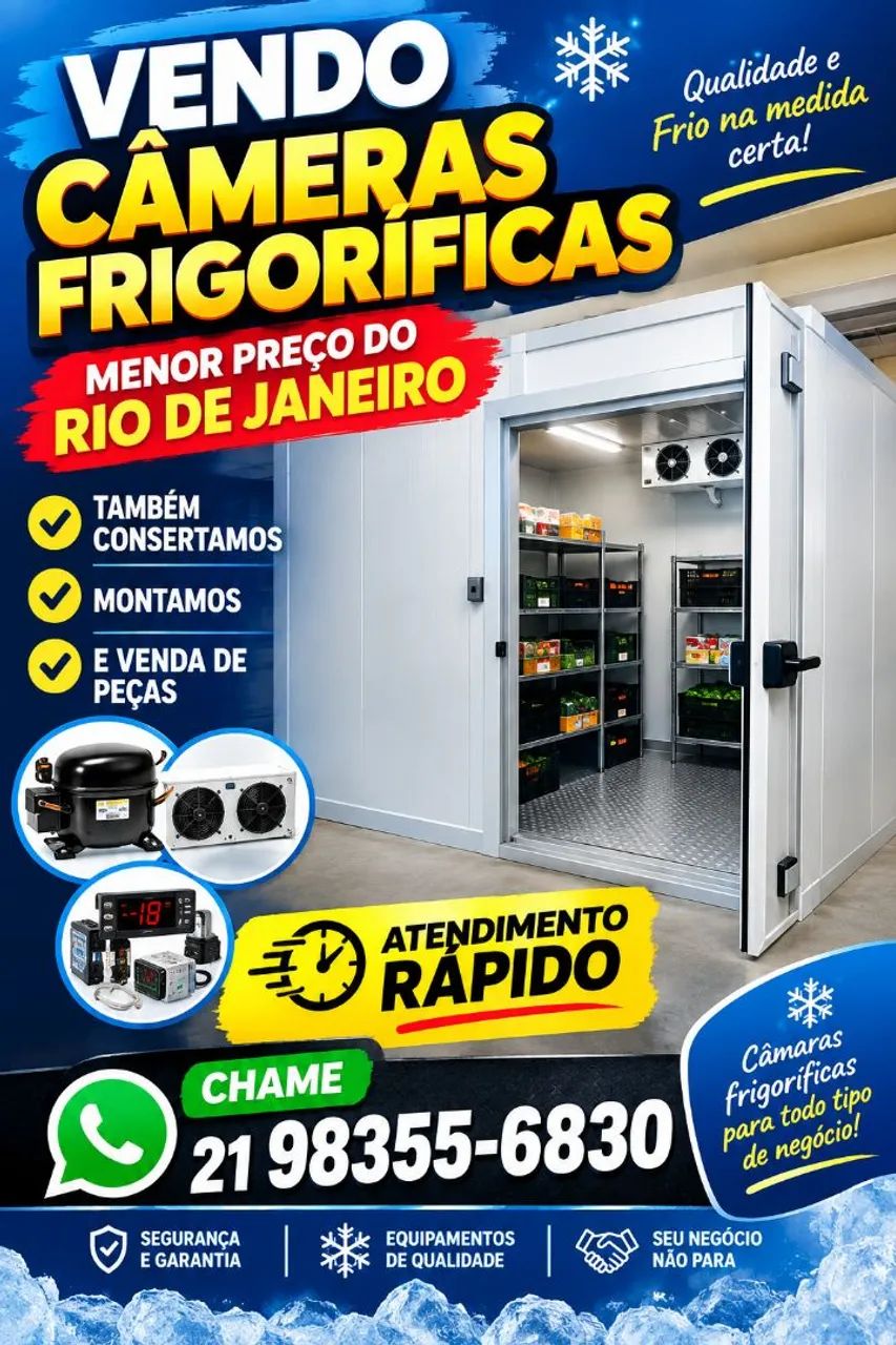 Câmera frigorífico 