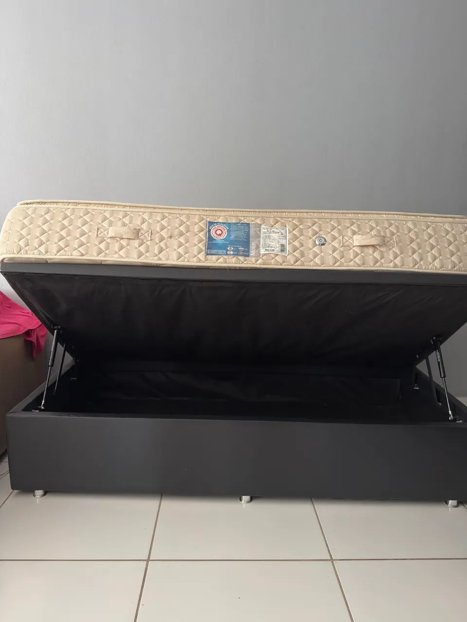 CAMA BAÚ + COLCHÃO (Solteiro) - Foto 3