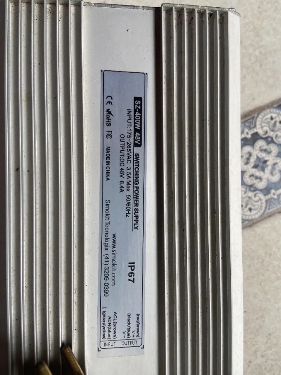 Umidificador Industrial 5kg/hora Com Fonte - 1 Peça Água 4.8 - Foto 3