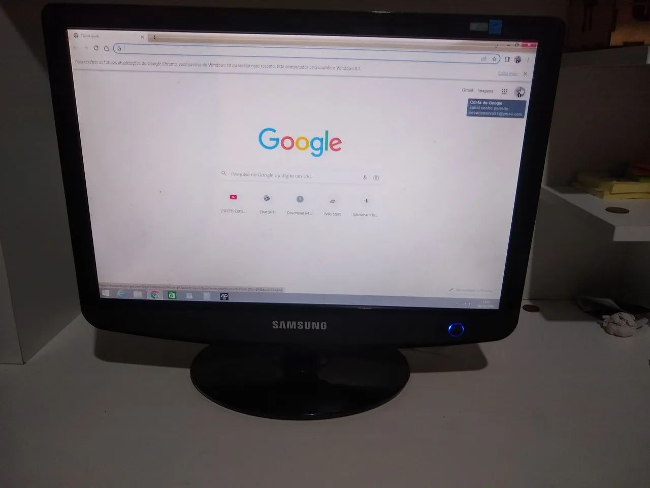 Monitor Samsung 17 Polegadas  - Foto 5