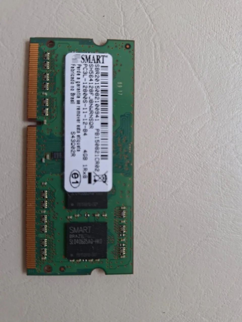 Memória RAM Notebook 4GB DDR3L 1600MHz SMART (Baixa Voltagem) - Foto 2