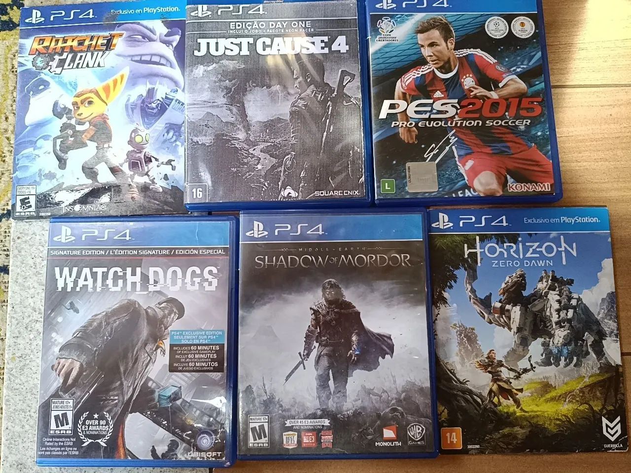 PS4 jogos 