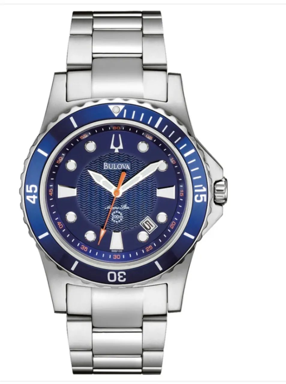 Relógio Bulova  200mts Modelo Marine Star U S A  - Foto 5