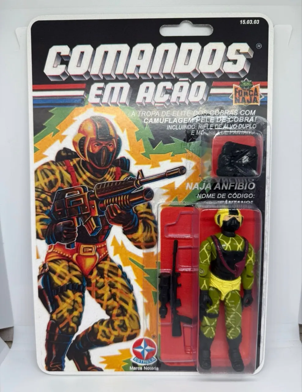 Gi Joe Armadillo v1 comandos em ação - Hobbies e coleções