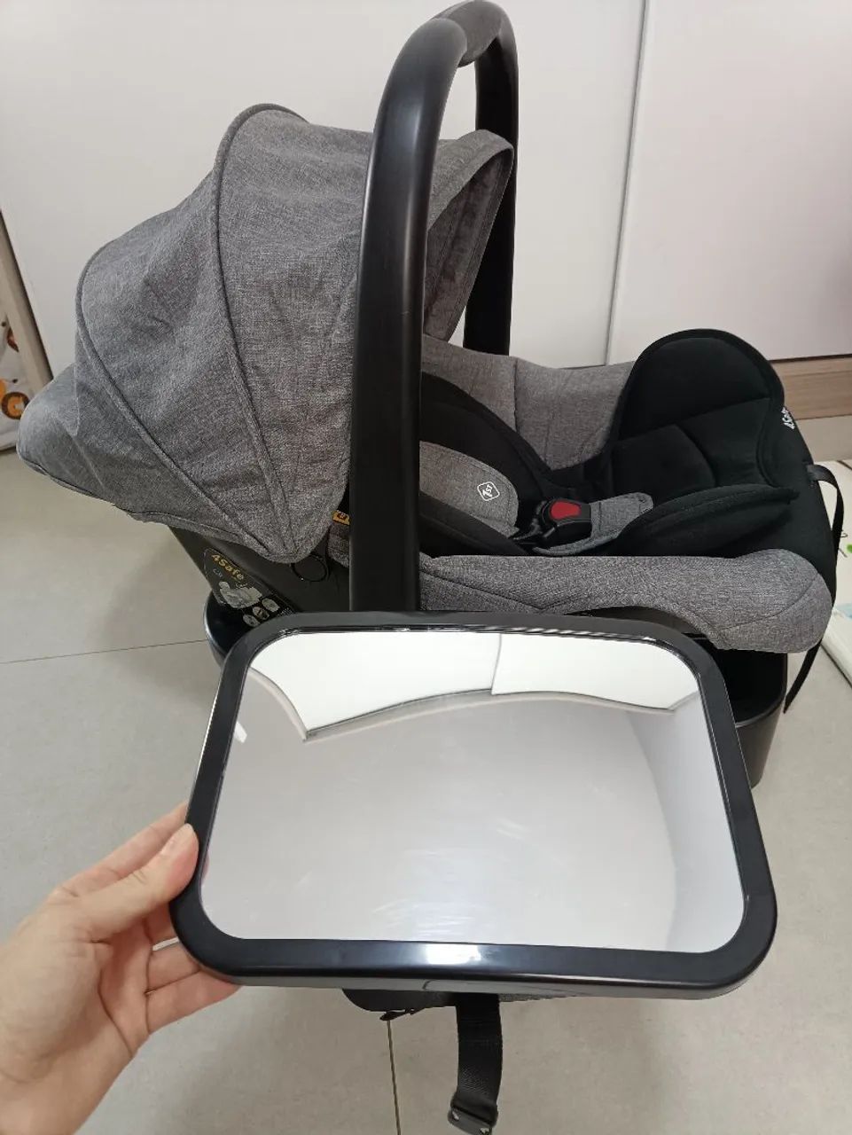 Bebê conforto Safety 1st com base veicular  - Foto 4
