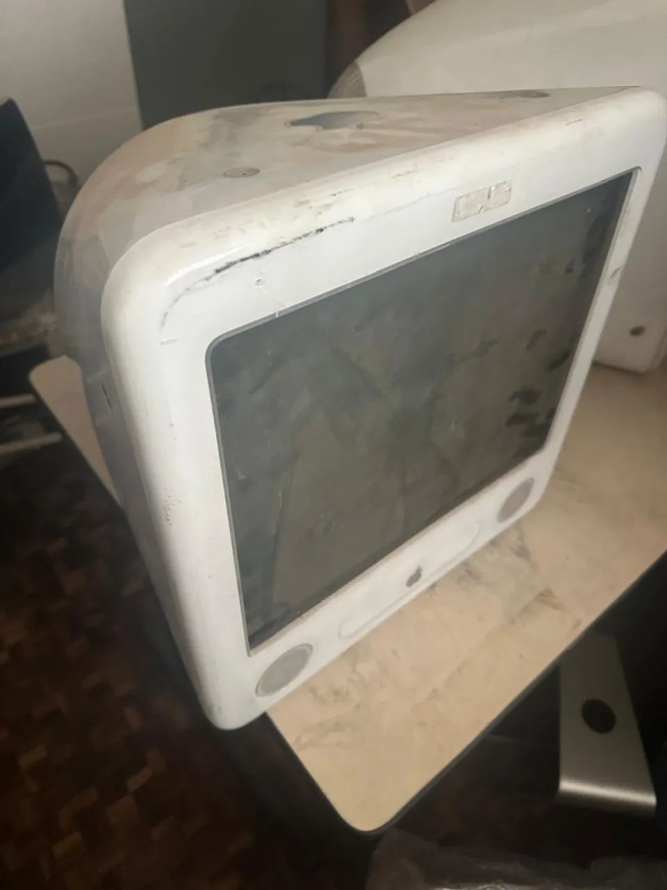 iMac G3 vintage branco nao funcionando