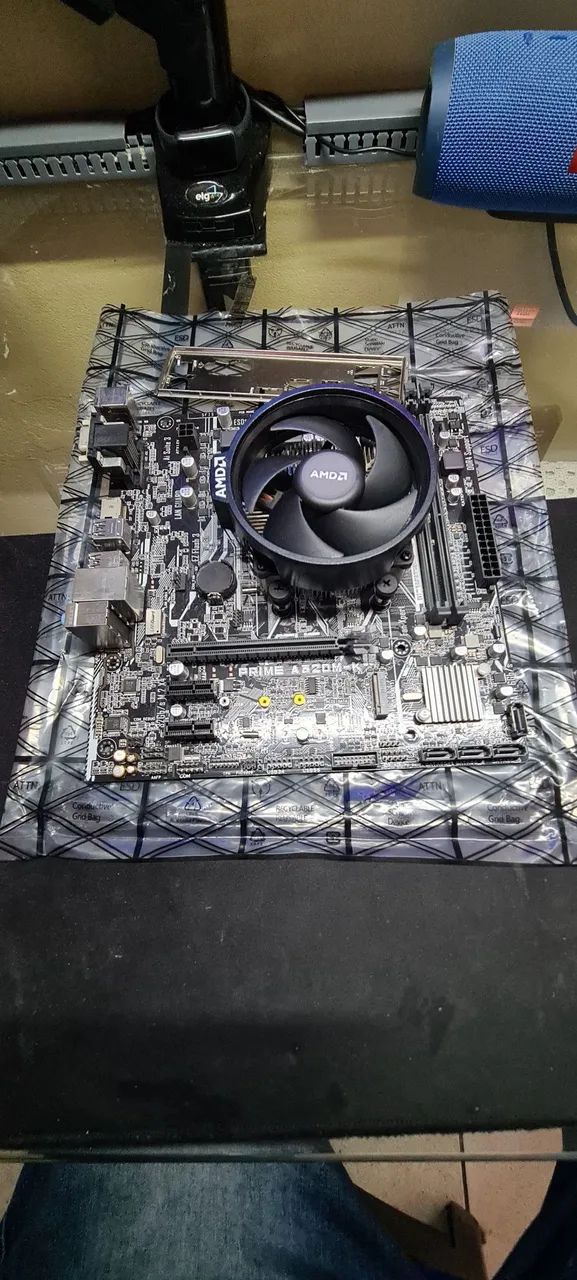 Kit placa mae processador - Foto 2