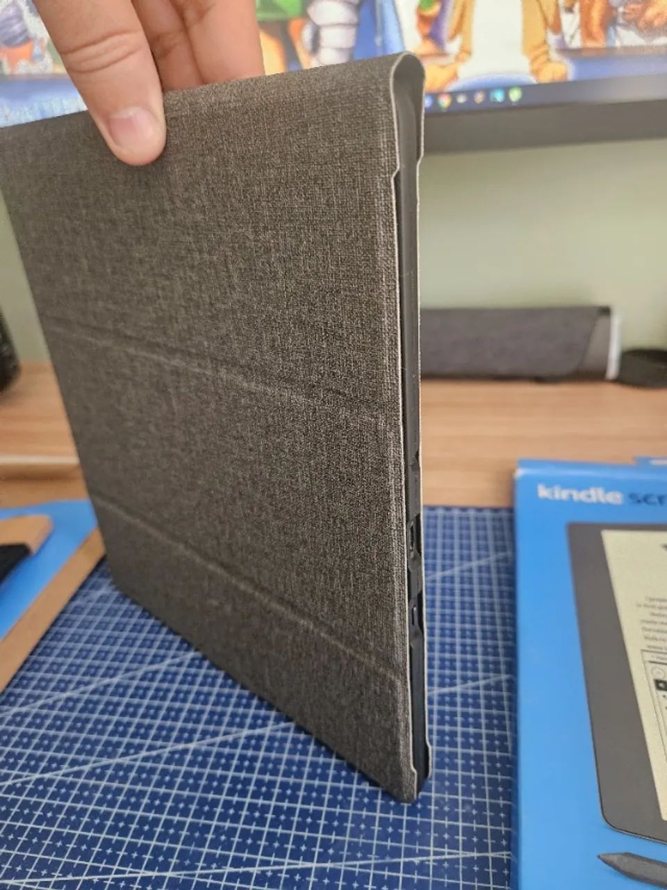 Kindle Scribe 16gb Com Caixa, Acessórios Originais E Capa - Foto 4
