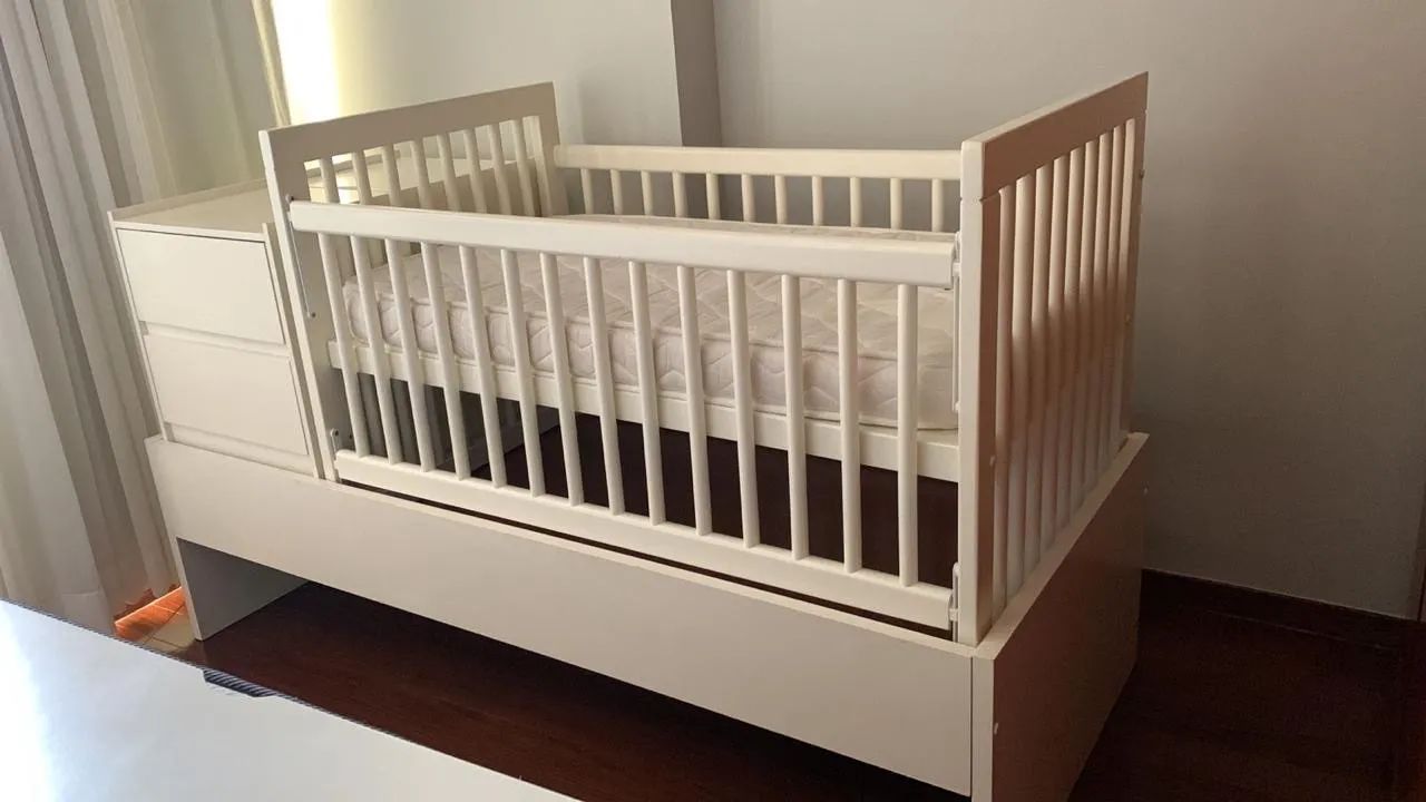 Berço cama solteiro multifuncional alta qualidade - Foto 4