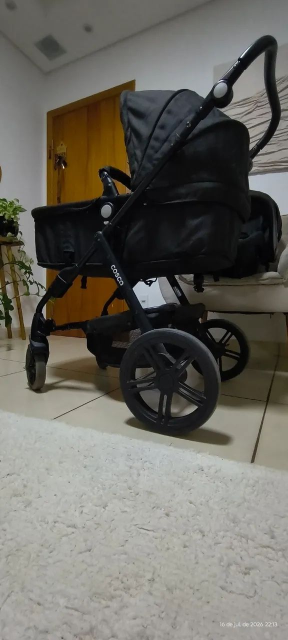 Carrinho de bebê Cosco Poppy duo - Foto 3