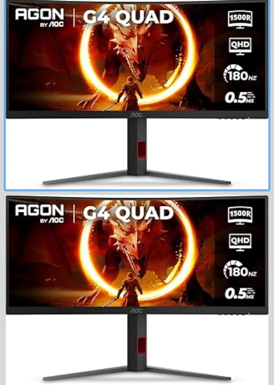 Monitor Gamer AOC 32? tela curva
