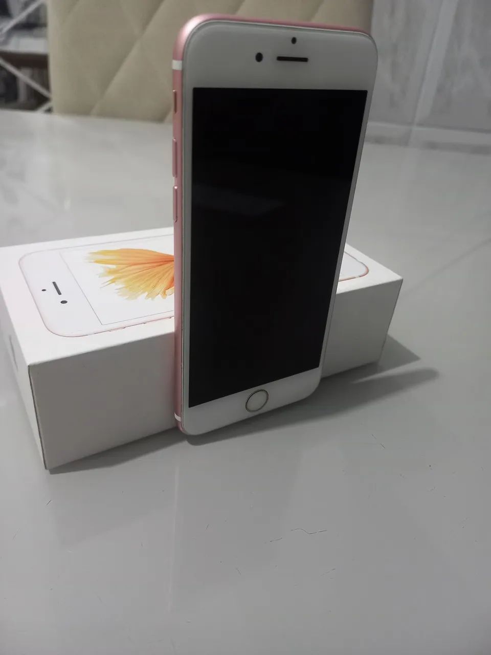iPhone 6s 32GB Original Rose Gold + Caixa e Acessórios - Único