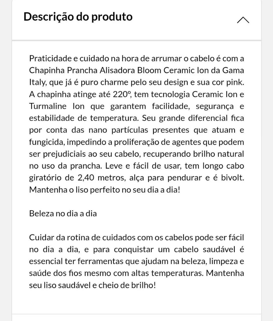 Prancha Bloom Gama - Foto 3