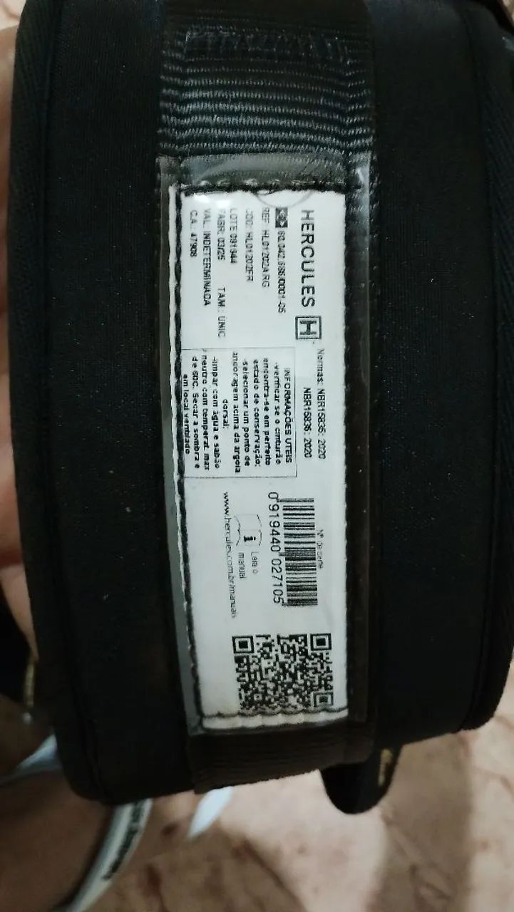Cinto de segurança Anti chama respingo de solda  - Foto 2