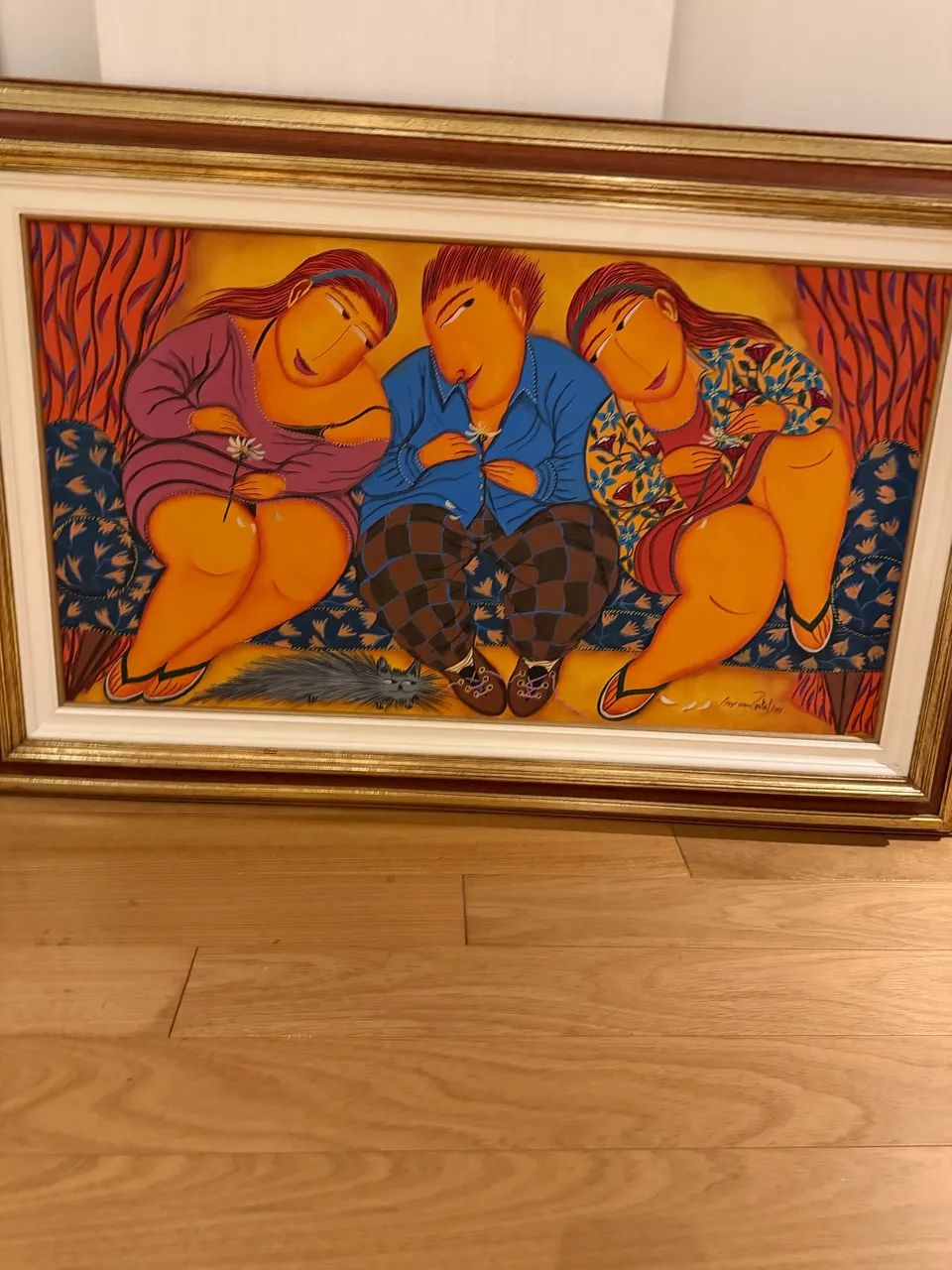 Quadro de Miriam postal