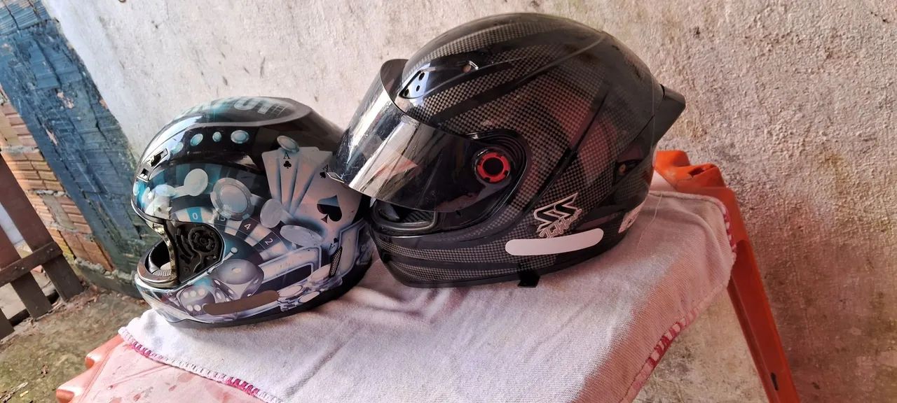 Vendo 2 capacete norisk e u. Mixs .cidade nova  - Foto 2