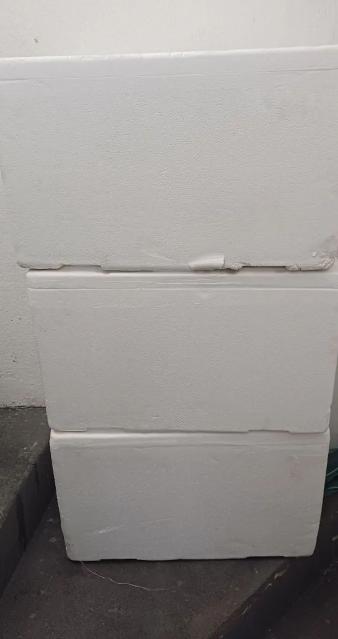 Kit 3 Isopor reforçado 50 litros cada