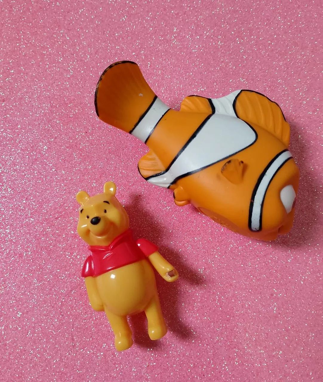 Boneco Nemo e ursinho Pooh original Disney - Foto 4