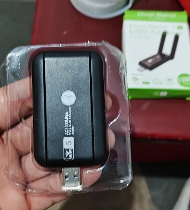 Adaptador Wi-Fi USB 3.0 Dual Band 1300Mbps - Foto 3