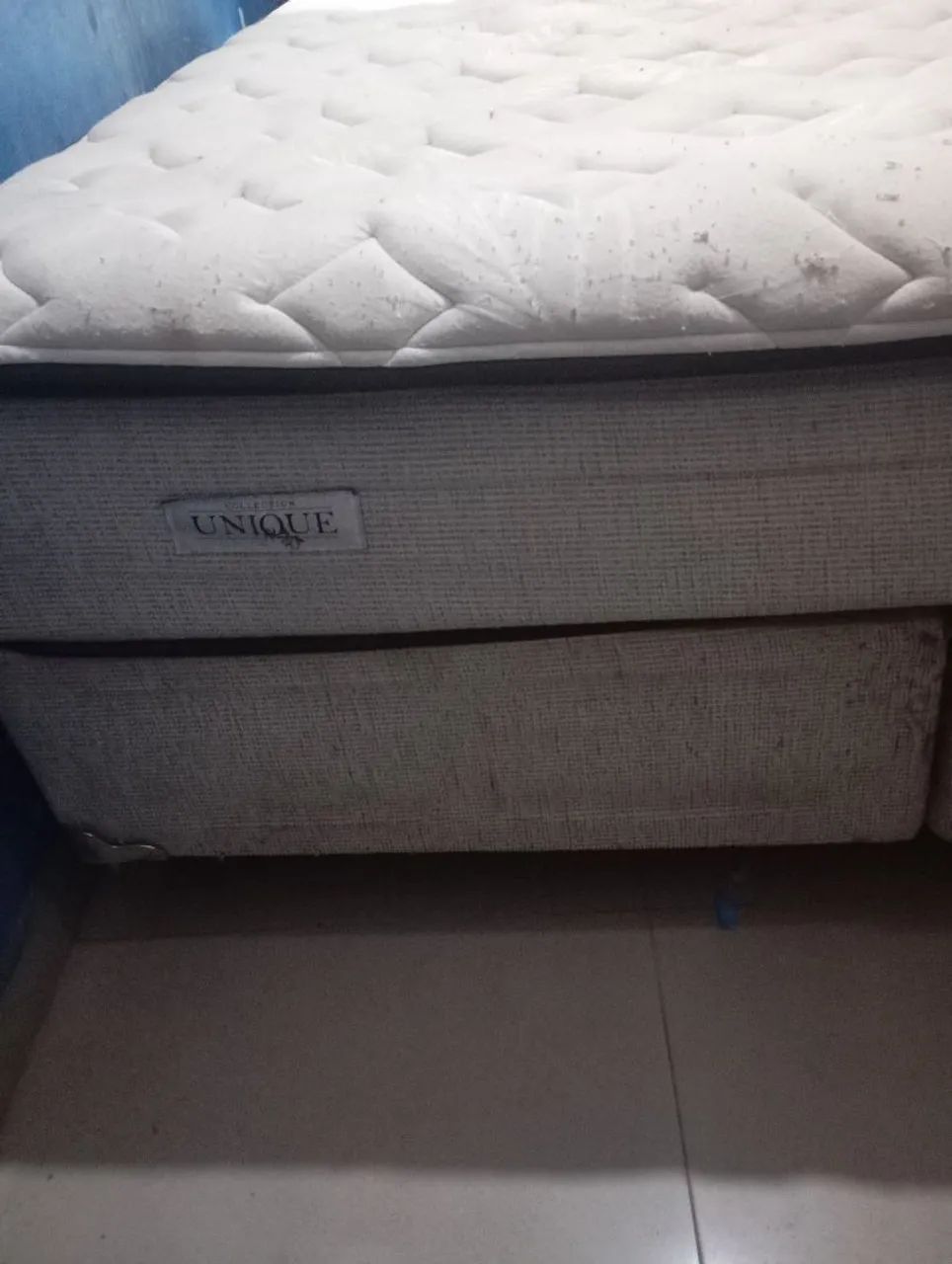 Cama box Queen + cabeceira estofada. - Foto 2