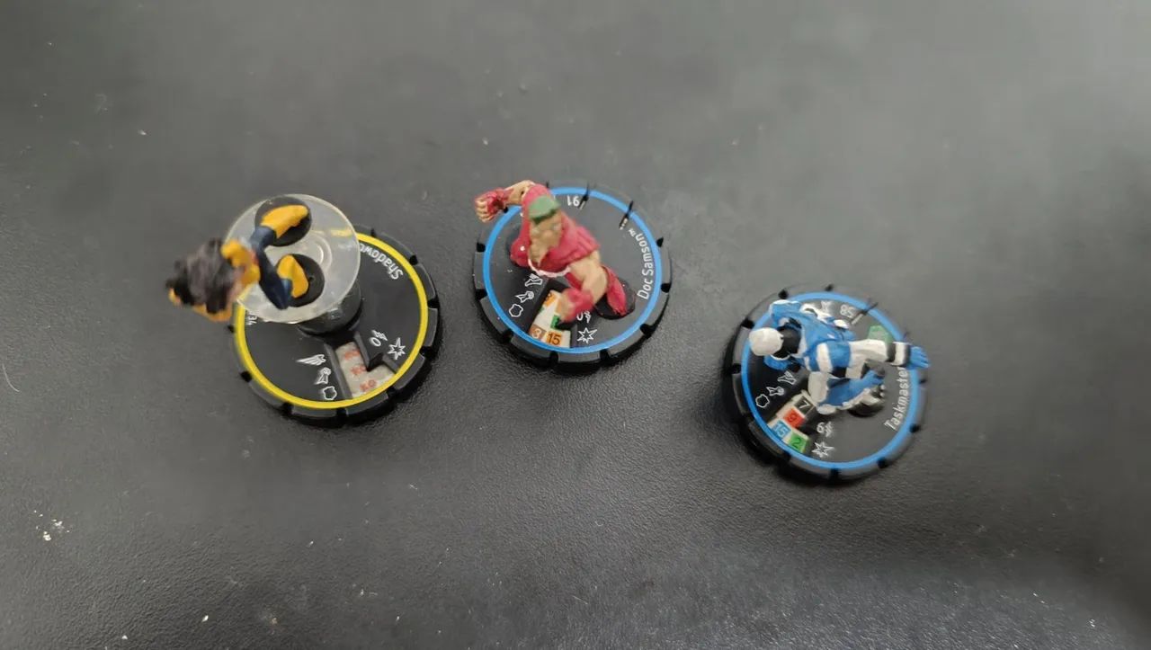 Marvel HeroClix Wizkidz - 3 figuras jogáveis  - Foto 3