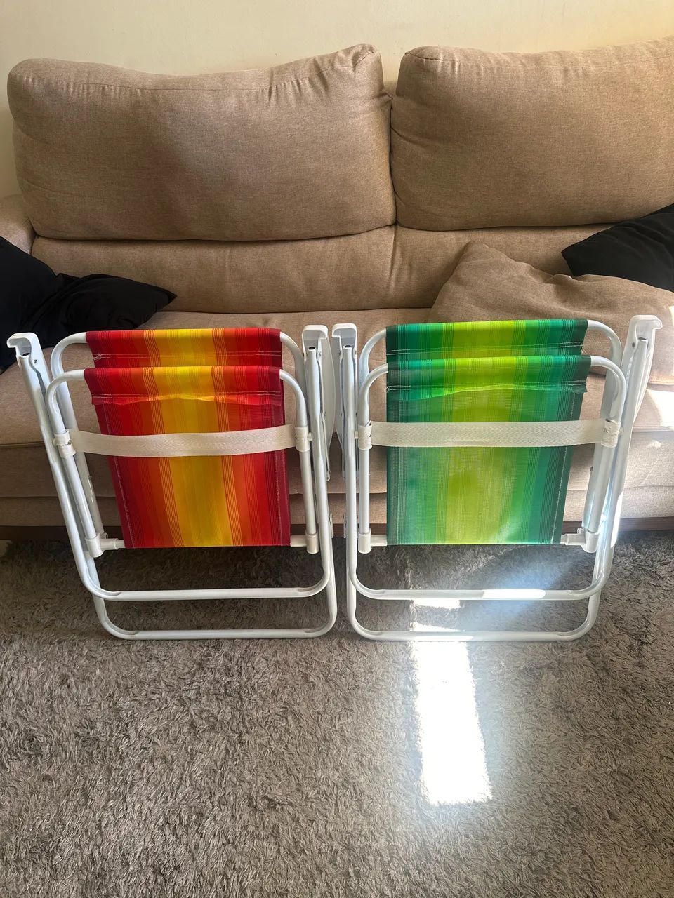 2 Cadeiras de praia