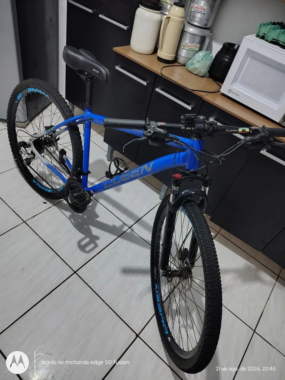 Bicicleta Queen MTB alumínio aro 29 quadro 19