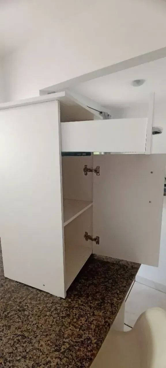 ARMÁRIO MULTIUSO COM PORTA E GAVETA ? NOVO NA CAIXA - Foto 5
