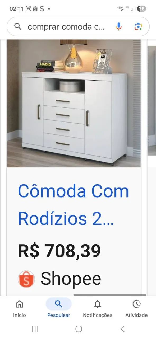Comoda quarto 