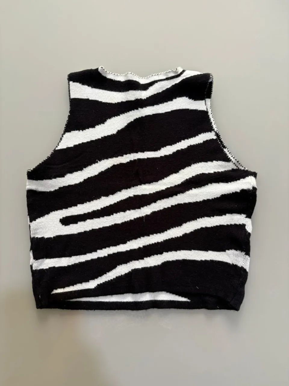 Blusa Tricot Zebra - Foto 2