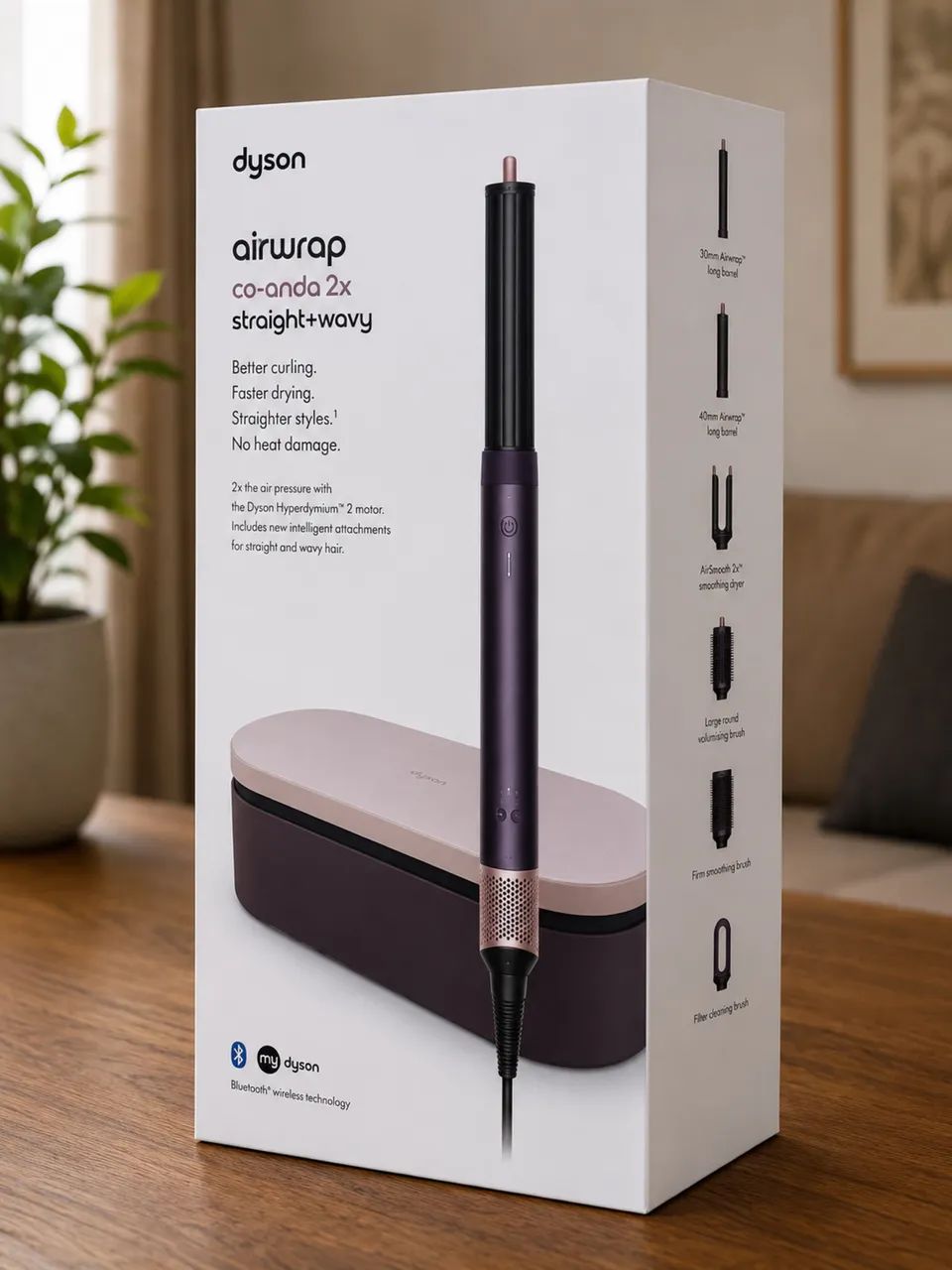 Dyson Airwrap HS09 Co-anda 2x Jasper Plum | Novo | Lacrado