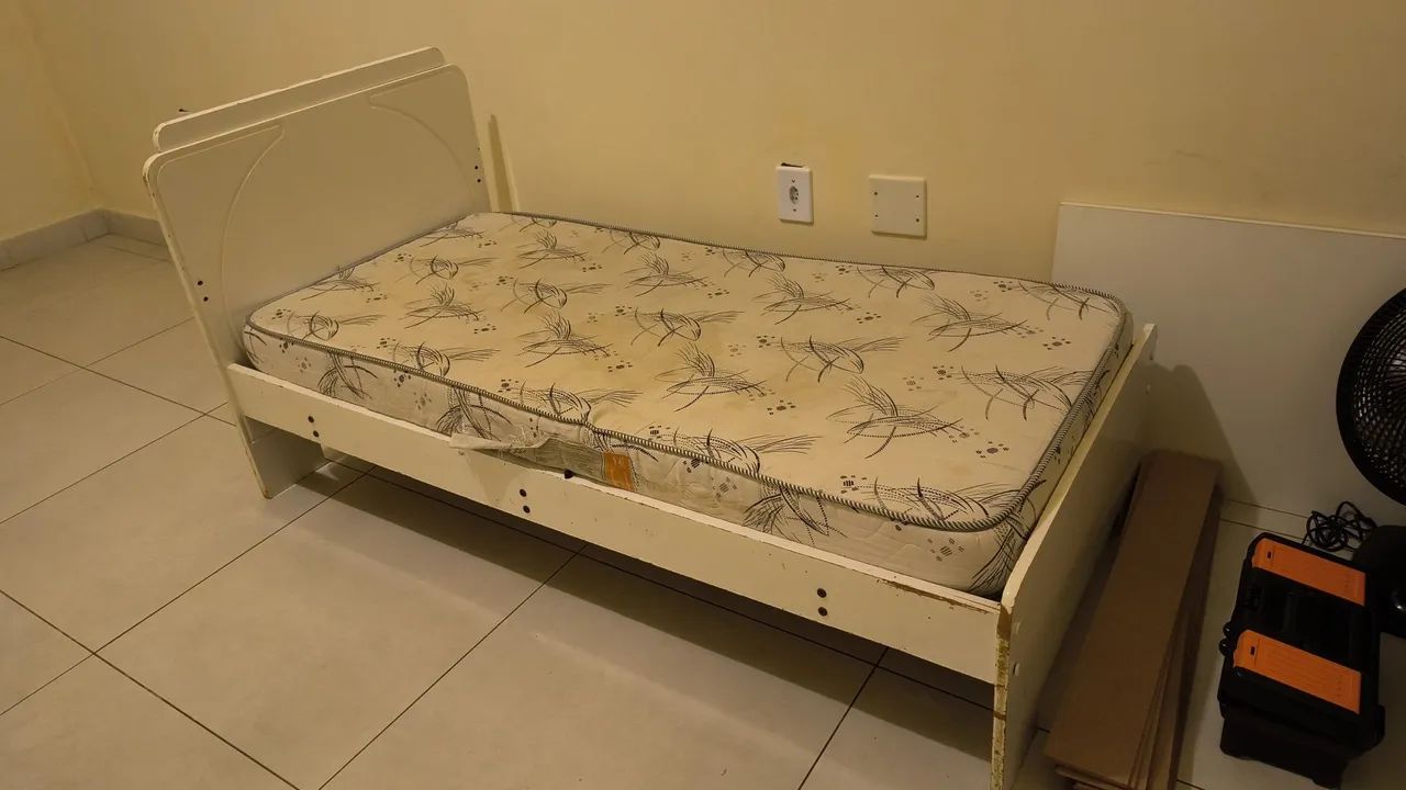 Cama infantil + Colchão  - Foto 4