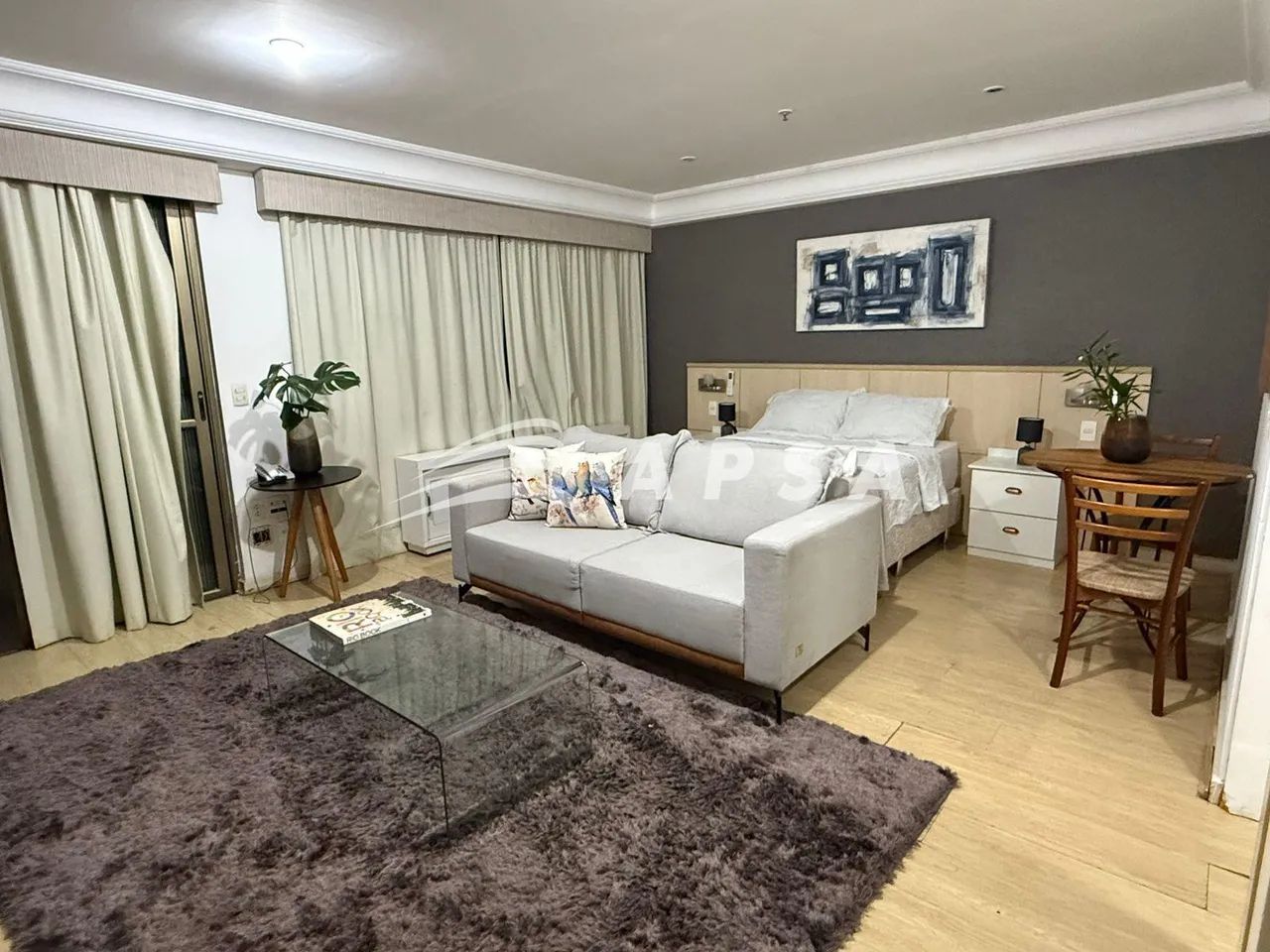 LINDO FLAT DE 35M² NO MEDITERRÂNEO BARRA, PERFEITO PARA QUEM BUSCA PRATICIDADE E CONFORTO. - Foto 5