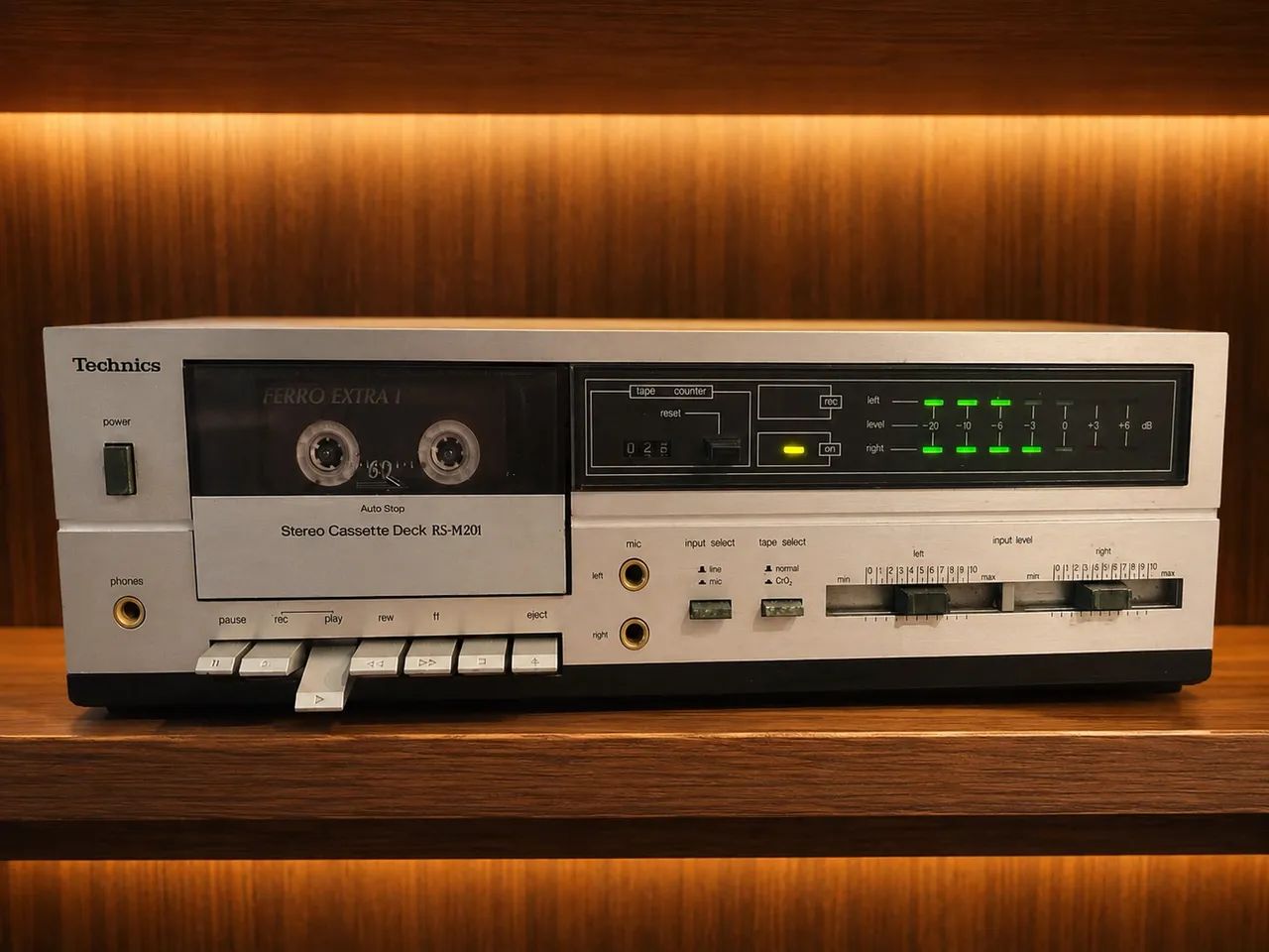 Tape Deck Technics RS-M201