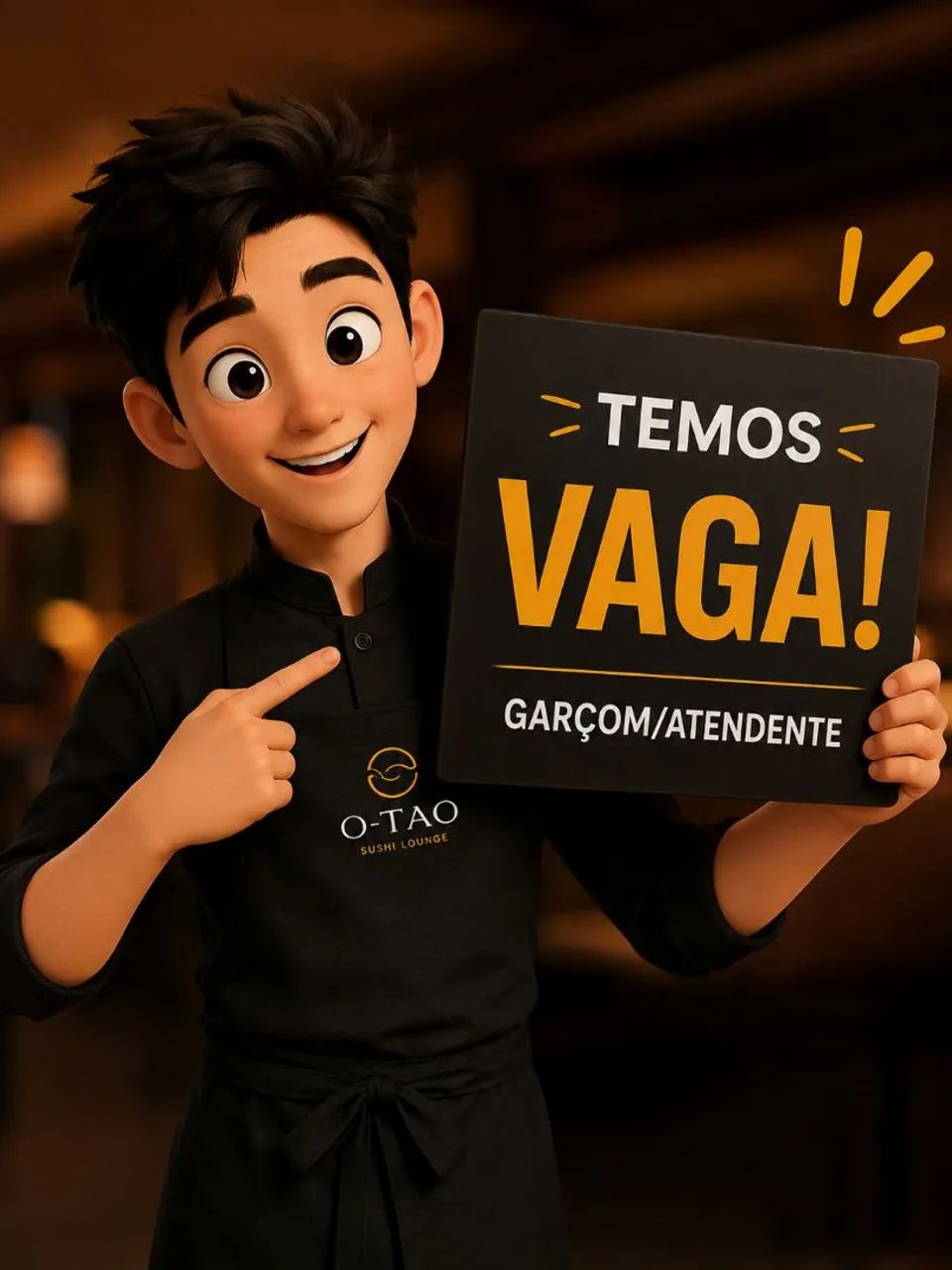 Contrata-se garçom 