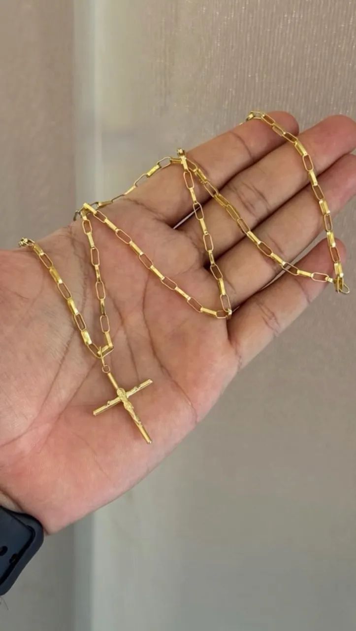 Cordão de ouro 18k