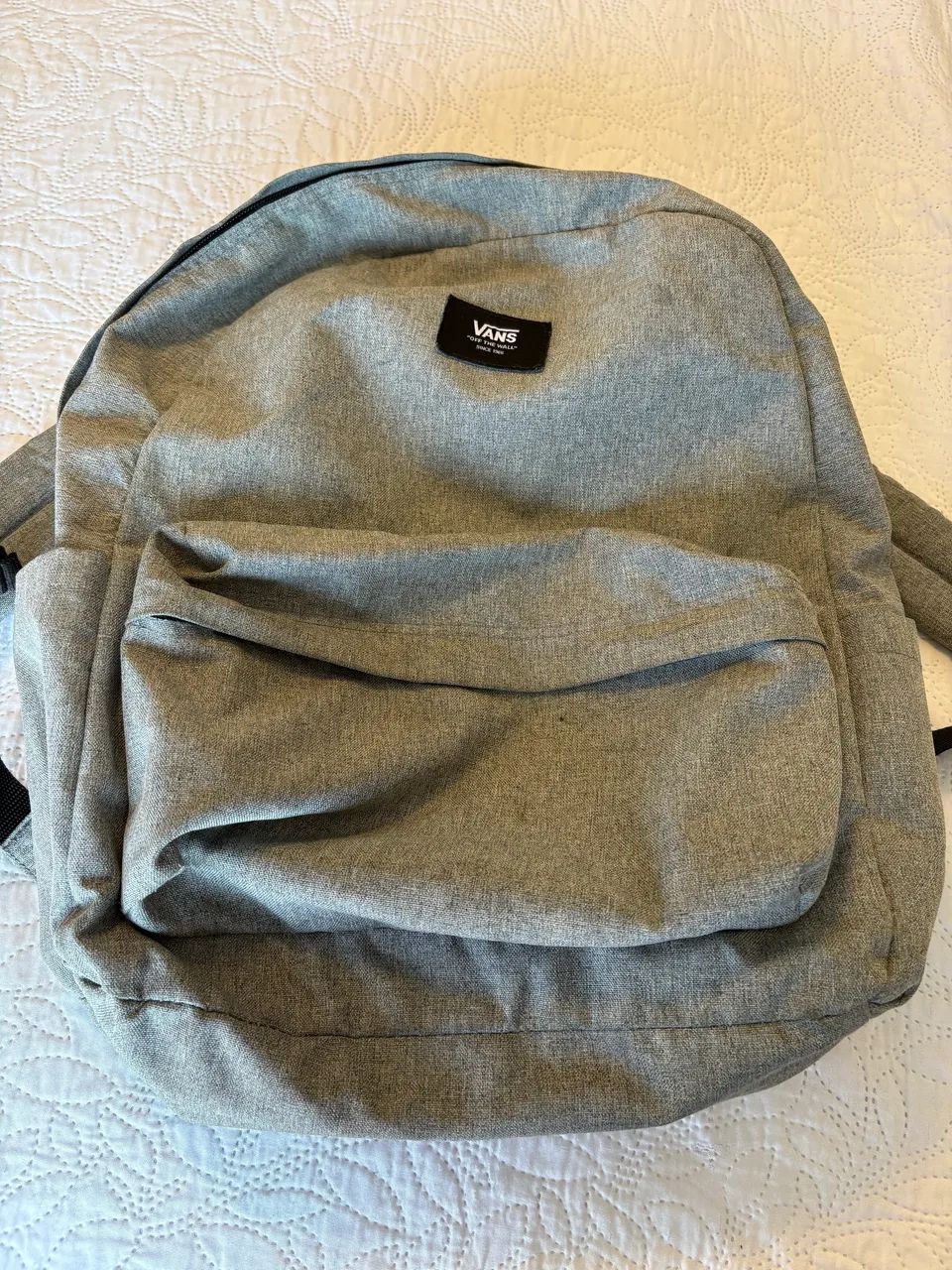 Mochila Vans Cinza Original - Ótimo Estado - Foto 2
