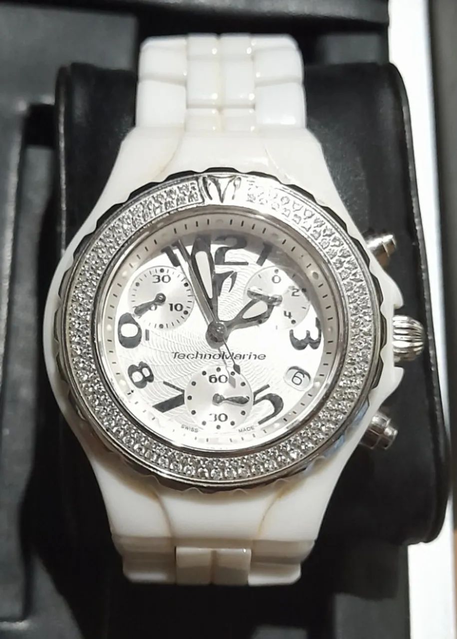 Relógio Technomarine Ceramic Branco