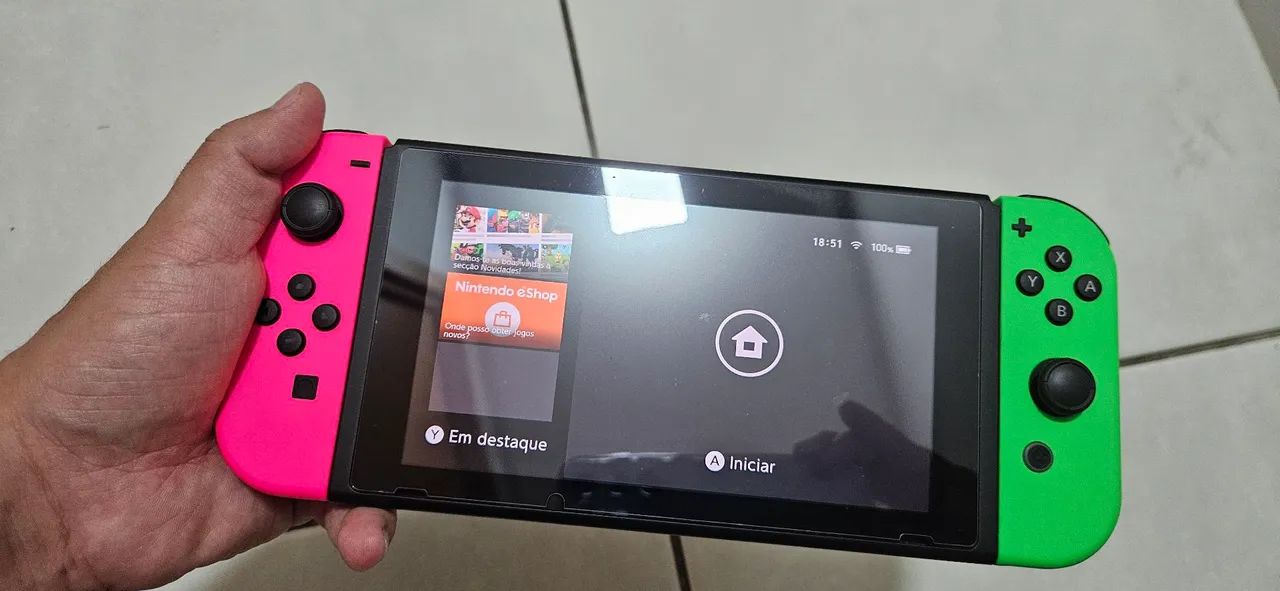 Super Pack Nintendo Switch V1+ 20 Jogos + Acessórios Extras - Foto 3