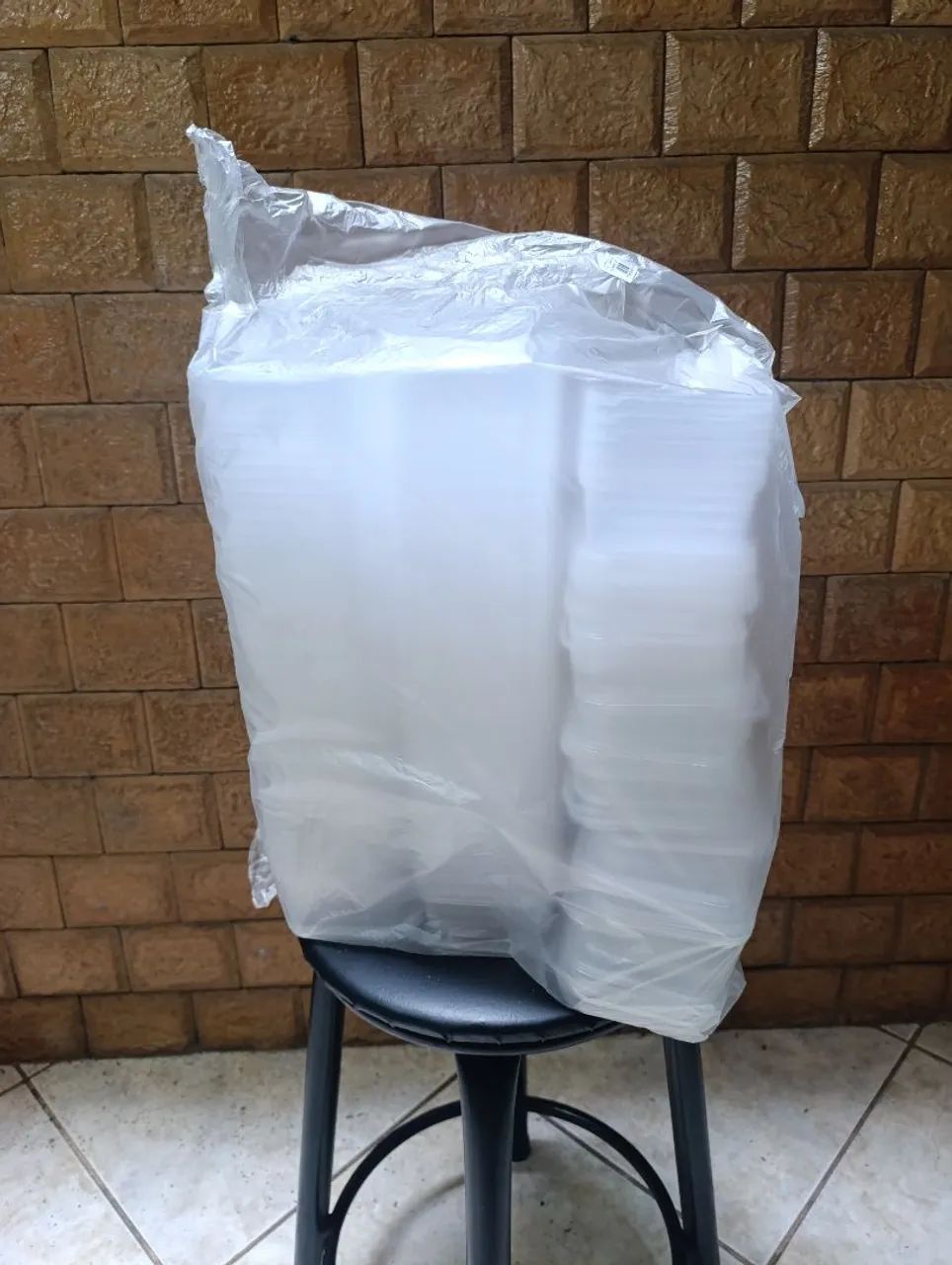 Embalagem Pra Festa retangular 500ml com lacre - Foto 2