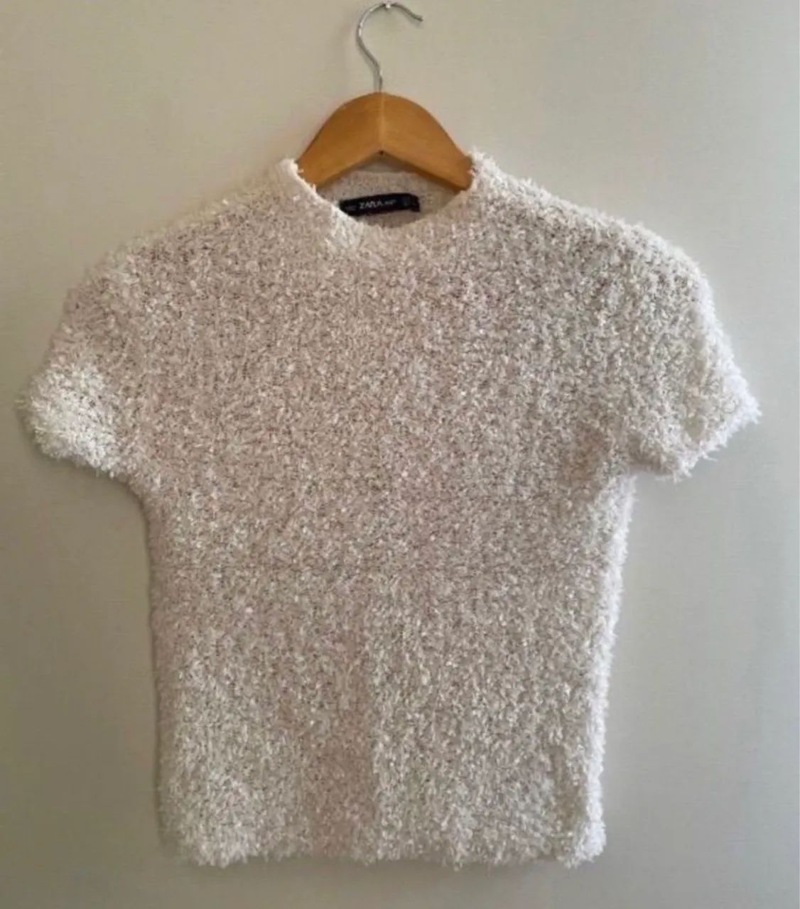 Blusa pelinhos Zara - Foto 2